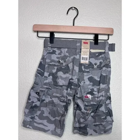 NWT Boys Levis- Printed Westwood Cargo Shorts Size 7 - Picture 5 of 7
